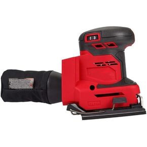 Compact Orbital Sander Compatible with Milwaukee 2649-20 M18 18V 1/4" Cordless Orbital Sheet Sander - Bare Tool