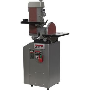 JET 6" x 48" Belt and 12" Disc Finishing/Grinding Machine, 2 HP, 230V 1Ph (Model J-64812VS)