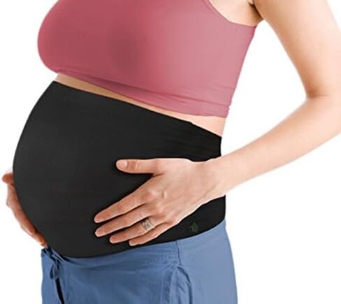 Vest Anti-Radiation Safe and Healthy Pregnancy Belt Cover Belly Band - S - Black in Saudi Arabia