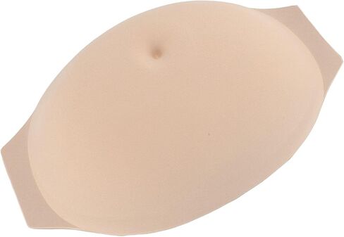 Fake Pregnancy Belly, Breathable Soft Fake Pregnant Belly Lightweight Fake Belly for Role Play, Easy To Wear (Small (5.9in)) in Saudi Arabia