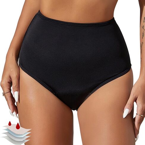 Period Swimwear Bikini - Leakproof Menstrual Swim Bottoms UPF 50+, Waterproof Swimsuit, for Women, Girls, Teens in Saudi Arabia