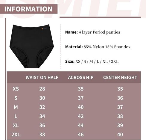 Period Swimwear Bikini - Leakproof Menstrual Swim Bottoms UPF 50+, Waterproof Swimsuit, for Women, Girls, Teens in Saudi Arabia