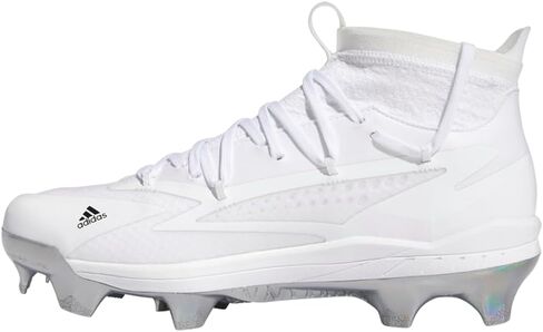 adidas Adizero Afterburner 8 Nwv Mens Shoes Size 9, Color: White/Black in Saudi Arabia