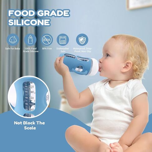 Silicone Bottle Covers Silicone Sleeve for Avent Natural Glass Baby Bottles Fits Philips Avent Glass Bottle Sleeve Phillips Avent Glass Bottles 4oz (3 Pcs) in Saudi Arabia