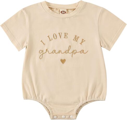 Newborn Outfit Romper, Baby Short Clothes Boy Girl, Spring Summer Gifts for Baby Boys/Girls 0-18M in Kuwait