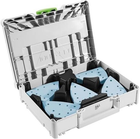 Festool 578192 Granat 6-Inch (150mm) Abrasive Systainer³ SYS-STF D150 GR-Set in Saudi Arabia