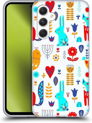 Head Case Designs Officially Licensed Haroulita Baby Deer Pattern Forest Gel Case [Military Grade Protection] Compatible with Samsung Galaxy A54 5G in Saudi Arabia