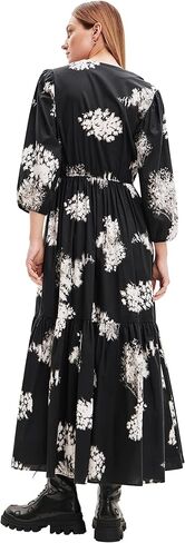 Desigual Women's Woman Woven Dress 3/4 Sleeve in Saudi Arabia