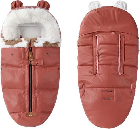 Pram Footmuff,Stroller Padded Footmuff Cover Cosy Toes,Baby Winter Foot Cover,Warmth,Windproof, Waterproof, Cold Resistant, Washable in Saudi Arabia