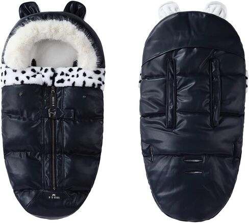 Pram Footmuff,Stroller Padded Footmuff Cover Cosy Toes,Baby Winter Foot Cover,Warmth,Windproof, Waterproof, Cold Resistant, Washable in Saudi Arabia
