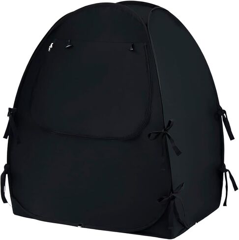 Akiky Blackout Tent Crib يطفئ خيمة Mini Mini Crib و Pack n Play Tent Trent Travel Crib ، غطاء سرير المظلة ، وجراب النوم للأطفال الصغير in Saudi Arabia
