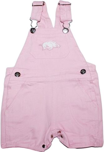 Creative Knitwear University of Arkansas Razorbacks Short Leg Overalls in Kuwait