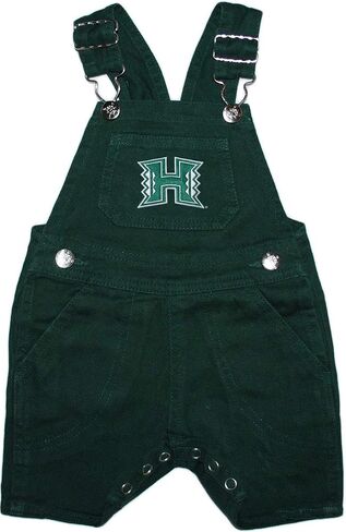 Creative Knitwear Baylor University Baby and Toddler Short Leg Overalls in Kuwait