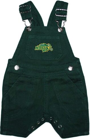 Creative Knitwear Baylor University Baby and Toddler Short Leg Overalls in Kuwait