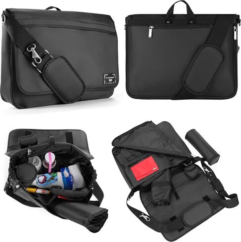 Vangoddy's Usisex Diaper Messenger Crossbody Bag (Red) in Saudi Arabia
