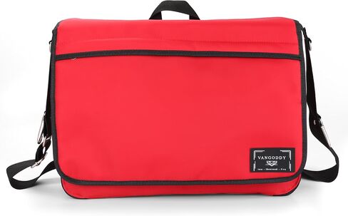 Vangoddy's Usisex Diaper Messenger Crossbody Bag (Red) in Saudi Arabia