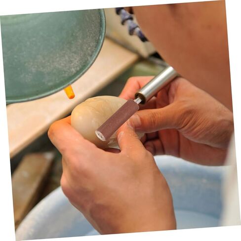 Luxshiny 1 مجموعة رمل الأداة الدوارة أسطوانات رمل الحصيرة مع ساق لتلميع الأعمال الخشبية والتشطيب السطحي للحفر in Kuwait