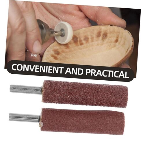 Luxshiny 1 مجموعة رمل الأداة الدوارة أسطوانات رمل الحصيرة مع ساق لتلميع الأعمال الخشبية والتشطيب السطحي للحفر in Kuwait