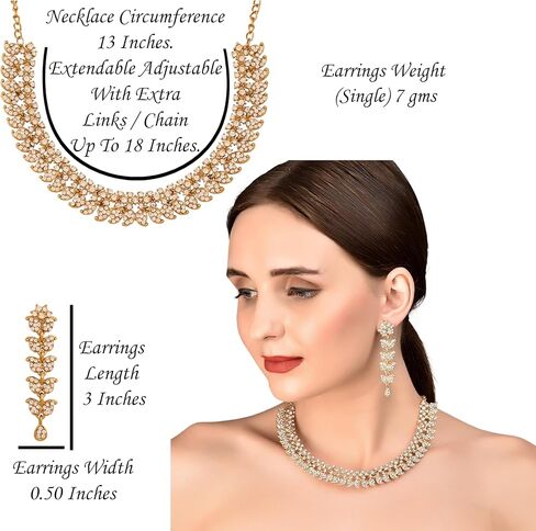 Touchstone NEW Indian Bollywood Paisley Floral Workmanship Traditional Yet Modern Faux Black Onyx Designer Jewelry Necklace Set In Antique Gold Tone For Women in Saudi Arabia