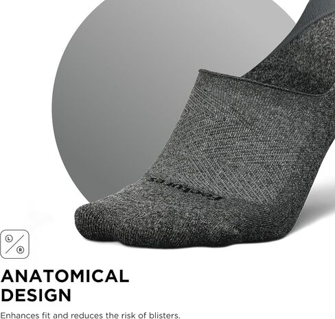Feetures Elite Light Cushion Invisible Socks - Anti-Slip Sport Sock Liner with Targeted Compression in Saudi Arabia