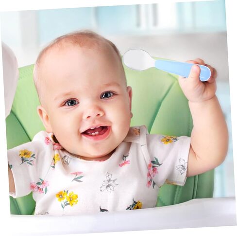 1 Set Dining Utensil Ergonomic Fork and Spoon for Safe Lightweight Easy to Clean for Home and School Use Comfortable Grip for Boys in Saudi Arabia