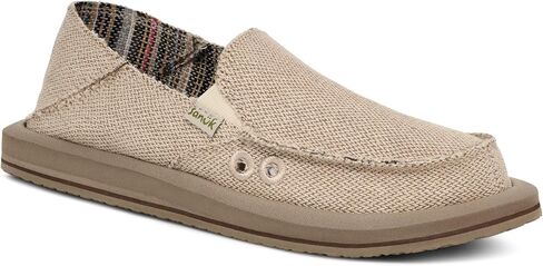 Sanuk Women's Donna Hemp Two-Tone Loafer Flat in Saudi Arabia
