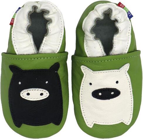 Carozoo Mary Jane Baby Girl Soft Sole Leather Shoes Slippers in Saudi Arabia