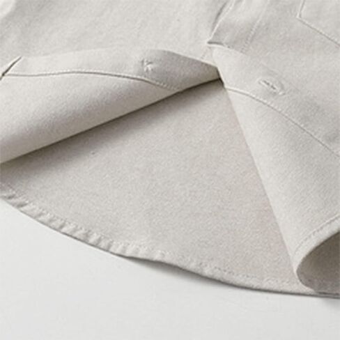 Toddler Boys Button Down Henley Shirts Short Sleeve Casual Dress Shirt Summer Cotton Linen T Shirts Top with One in Saudi Arabia