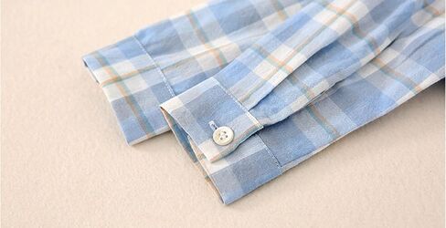 Toddler Kids Baby Boys Shirts Button Down Western Shirts Boys Outfit Toddler Plaid Shirts for Spring Boys Long Sleeve in Saudi Arabia