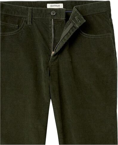 بنطال Goodthreads للرجال بقصة مستقيمة و5 جيوب مريح قابل للتمدد in Kuwait