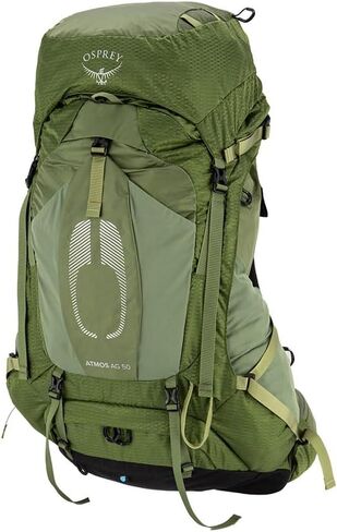 Osprey Atmos AG 50L Men's Backpacking Backpack, Black, Large/X-Large in Saudi Arabia
