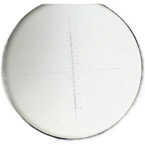 Microscope Observation WF10X/20 Super Widefield 10X Microscope Eyepiece with Cross Reticle 30mm(Cross retilce)