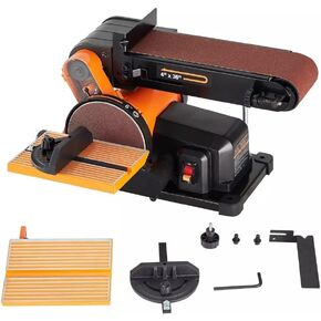 Belt Disc Sander Combo 6" Disc Sander and 4"x36" Belt Sander 4.3A 3570RPM