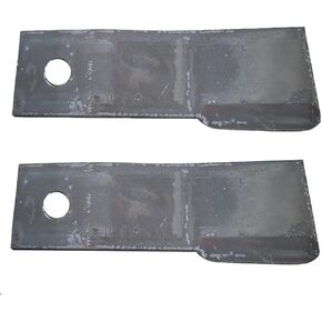 Set of Two (2) CW Rotary Cutter Blades 80A31 Fits Tiger Boom Mowers 6TB2031A