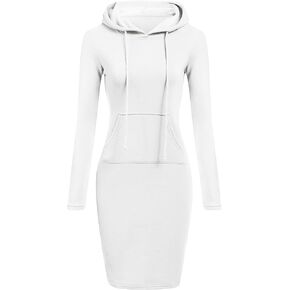 DGHM-JLMY Women Long Hooded Lace-Up Sweatshirt Long Sleeve V-Neck Pockets Pullover Hoodies String Hoodie Lined Pullover
