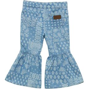 Wrangler Babyr Girl Flare Jean in Winter Motif