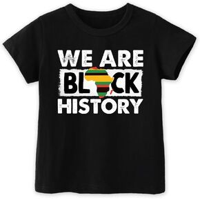 Juneteenth Shirt for Kids – Toddler Juneteenth Shirt for Boys & Girls, 2T-8T Short-Sleeve T-Shirts