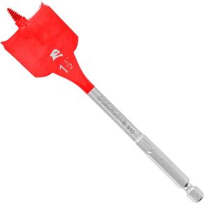Diablo Spade بت من الخشب - تصميم السرعة - 1-1/2 "قطر ، 6" طول ، 1/4 "سداسي سداسي - DSP2170