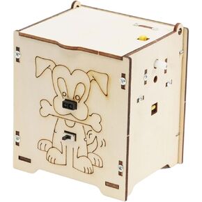 Smart Sensors Trash Bin DIY Programming Trash Bin Trash Can Stem Educational Kit Handmade