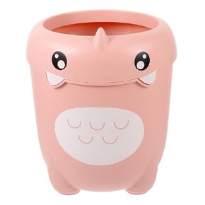 Cartoon Dinosaur Trash Bin Creative Lidless Wastebasket for Boys Cute Rubbish Bin Trash Storage Holder for Bedrooms Offices and Playrooms