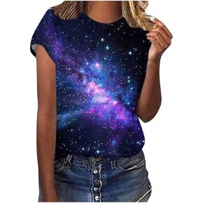 Plus Size Womens Tshirts Graphic Tee Short Sleeve Summer Tunic Tops Causal Loose Shirts Teen Girls Crew Neck Tshirts in Kuwait
