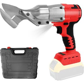 2025 Upgrade Brushless Cordless Metal Shears with LED & LCD Display,2500 RPM Compatible with Mil-waukee M-18 Battery(Tool Only), Cuts 18GA Metal,Perfect for Versatile Cutting Tasks