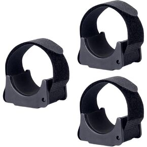 Flashlight Mounting Bracket Flashlight Holder Portable Sturdy Rubber for 20mm to 50mm Grip Stand Flashlight Mount Holder Clip, 3 Piece