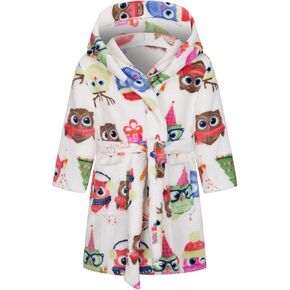 Toddler Kids Baby Boys Girls Hooded Warm Flannel Towel Robe Bathrobe Soft Pajamas Sleepwear 2t Boys Summer Clothes