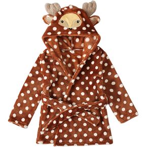 3-6 Months Baby Boy Clothes Toddler Girls Boys Long Sleeve Christmas Bathrobe Velvet Sleepdress Easter Pajamas Girls