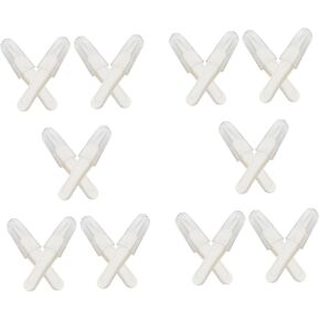 Beaupretty 20pcs ملاقط بدقة لتنظيف الأنف آمن مقطع قبضة Skid خفيفة الوزن رعاية لطيفة لتجويف الأنف والسرة