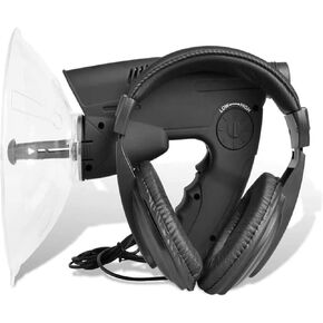 Bird Watching Instrument, Spy Ear Bionic Listening Device, Long Range Listening Device, Up to 300 Feet 8X Magnification, for Bird Listening Telescope