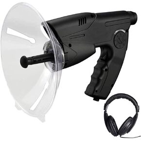 Bird Watching Instrument, Listening Kit with Parabolic Dish, Monocular Birds Listening Telescope, for Long Range Listening Device Up Monocular Soun