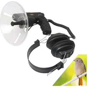Bird Watching Instrument, 8 X 20mm Monocular Birds Listening Telescope, for Long Range Listening Device Up Monocular Sound Amplif