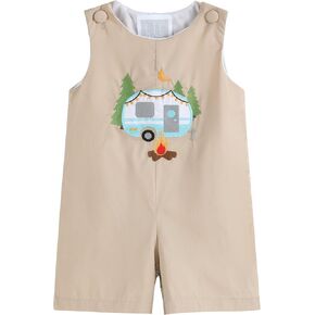 Baby and Toddler Boys Applique Shortall